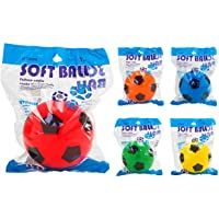 GLOBO- Bola en Esponja 20cm diametro 5col (38347)- Multicolor (1) - color-modelo surtido